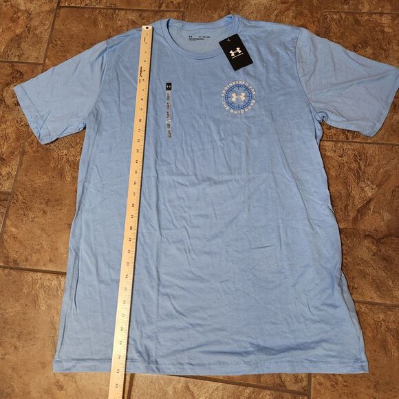 Under Armour Men’s Shirt – XLT, Light Blue, Short Sleeve, NWT - Picture 7 of 8